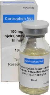 Cartrophen Vet 100 mg/ml Solution for Injection. 